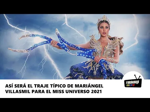 Así será el traje típico de Mariángel Villasmil para el Miss Universo 2021