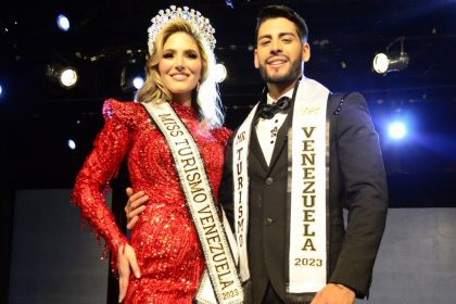 Estephany Abasali y Joseph Daniel Pérez Los triunfadores de Miss y Míster Turismo Venezuela 2023