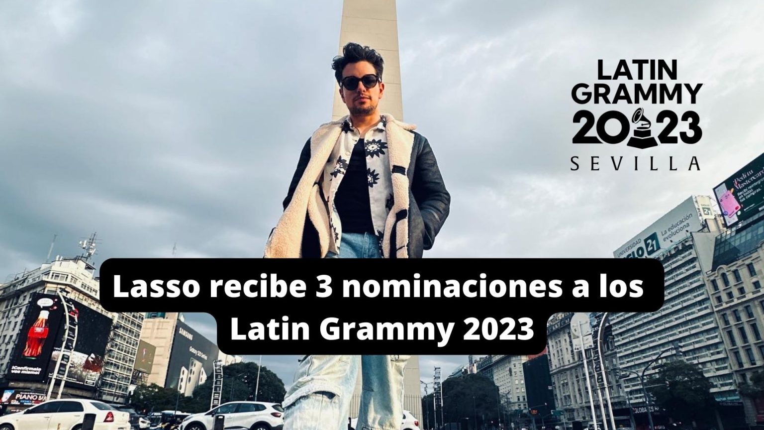 Lasso recibe 3 nominaciones a los Latin Grammy 2023 Se emocionó hasta las lágrimas (+Video)