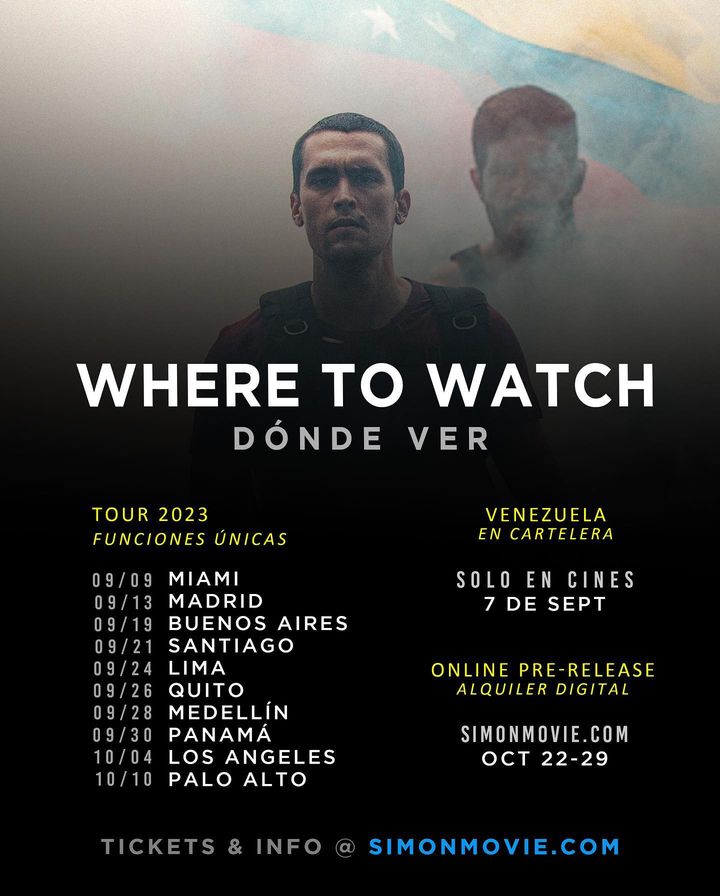 Dónde ver la película 'Simón' en Venezuela y el exterior